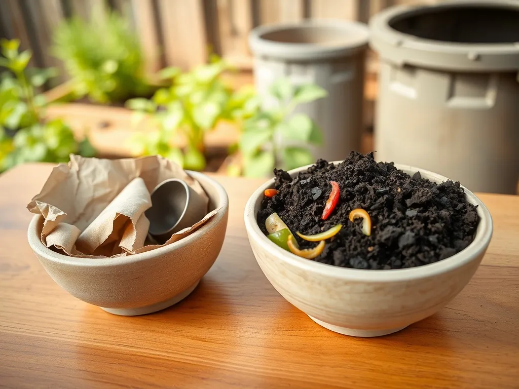 Różnice między produktami biodegradowalnymi a kompostowalnymi